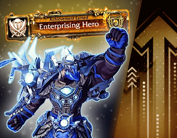 Enterprising Hero Title